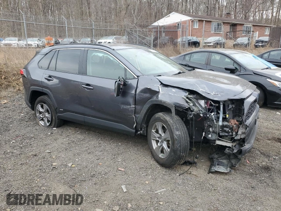 2023 Toyota RAV4 Hybrid LE with VIN 4T3LWRFV1PU106501, listed as a Copart auction lot 51085515 with 44,908 mi miles and Salvage title. Bid and sale history available at DreamBid. Image 4.
