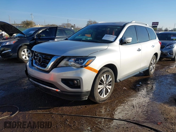 2020 Nissan Pathfinder SV with VIN 5N1DR2BN3LC591984, listed as a IAAI auction lot 40992368 with 95,885 mi miles and . Bid and sale history available at DreamBid. Image 2.