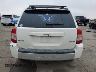 2007 Jeep Compass Limited with VIN 1J8FF57W47D155940, listed as a Copart auction lot 43934305 with 189,022 mi miles and Salvage Title. Bid and sale history available at carsss.com. Image 6.