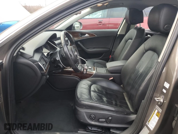 2015 Audi A6 2.0T Premium with VIN WAUFFAFC3FN013656, listed as a Copart auction lot 85963424 with 102,568 mi miles and Salvage Title. Bid and sale history available at carsss.com. Image 7.