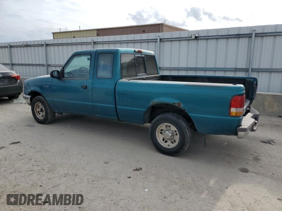 1997 Ford Ranger XLT with VIN 1FTCR14X0VPB40063, listed as a Copart auction lot 84930094 with 121,186 mi miles and Salvage Title. Bid and sale history available at DreamBid. Image 2.
