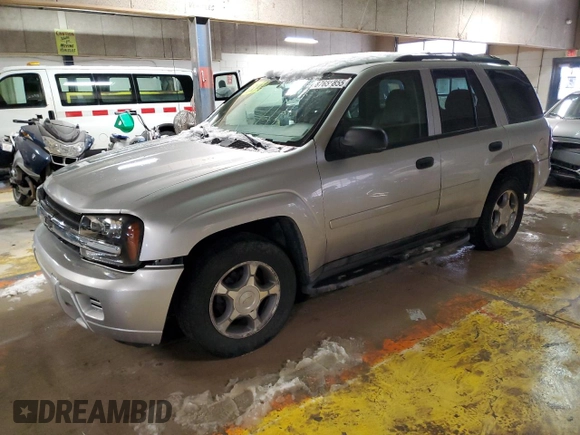 2008 Chevrolet TrailBlazer 1LT with VIN 1GNDT13S882104433, listed as a Copart auction lot 87655855 with Not Provided miles and Salvage Title. Bid and sale history available at DreamBid. Image 1.