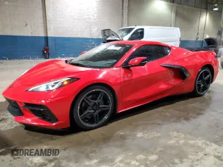 2022 Chevrolet Corvette 1LT with VIN 1G1YA2D48N5122844, listed as a Copart auction lot 87659815 with 8,631 mi miles and Clean Title. Bid and sale history available at carsss.com. Image 1.