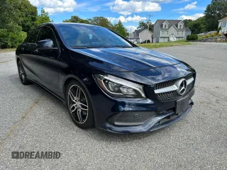 2017 Mercedes-Benz CLA 250 with VIN WDDSJ4GB3HN406508, listed as a Copart auction lot 64348553 with 56,164 mi miles and . Bid and sale history available at DreamBid. Image 1.