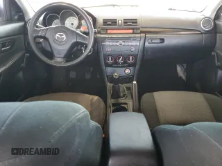 2008 Mazda 3 i Sport with VIN JM1BK12F381791446, listed as a Copart auction lot 43810635 with 134,415 mi miles and Salvage Title. Bid and sale history available at DreamBid. Image 8.
