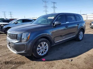 2022 Kia Telluride LX z VIN 5XYP2DHC7NG285778, wystawiony jako Copart lot #48013175 z przebiegiem 58 457 mil mil oraz Szkoda całkowita • Salvage title. Historia ofert i sprzedaży dostępna na DreamBid. Obrazek 1.