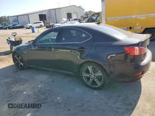 2012 Lexus IS 250 with VIN JTHBF5C2XC5172219, listed as a Copart auction lot 52424535 with 214,450 mi miles and Salvage title. Bid and sale history available at DreamBid. Image 2.