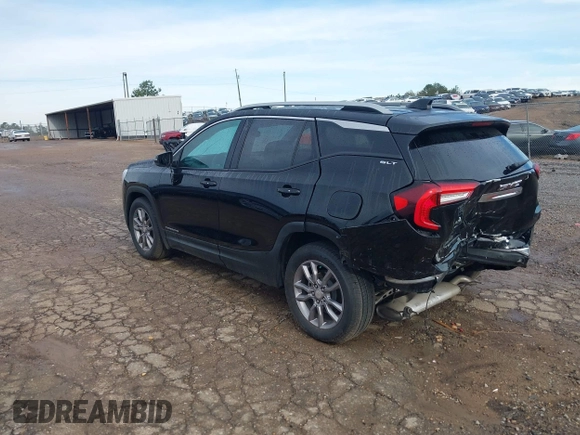 2022 GMC Terrain SLT with VIN 3GKALPEV7NL271077, listed as a IAAI auction lot 41844024 with 74,823 mi miles and . Bid and sale history available at DreamBid. Image 3.