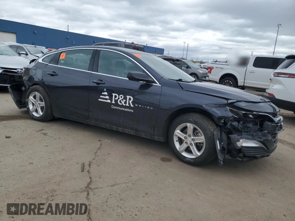 2022 Chevrolet Malibu LS with VIN 1G1ZB5STXNF168487, listed as a Copart auction lot 53100055 with Not Provided miles and Non Repairable. Bid and sale history available at DreamBid. Image 4.
