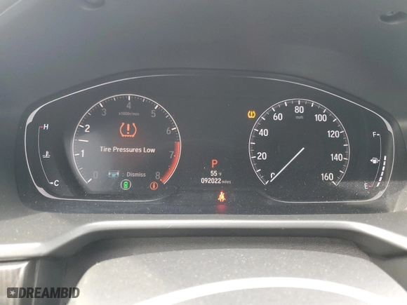 2018 Honda Accord Sedan Sport 1.5T with VIN 1HGCV1F37JA217418, listed as a Copart auction lot 46510505 with 92,022 mi miles and Salvage Title. Bid and sale history available at carsss.com. Image 9.