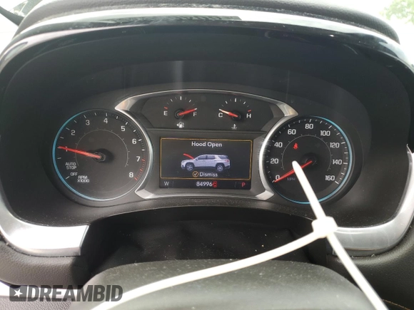 2020 Chevrolet Traverse LT Cloth with VIN 1GNEVGKW7LJ138528, listed as a Copart auction lot 60465095 with 84,996 mi miles and Clean title. Bid and sale history available at DreamBid. Image 9.
