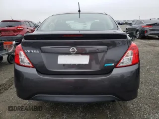 2015 Nissan Versa S Plus with VIN 3N1CN7AP5FL880792, listed as a Copart auction lot 86258494 with 158,228 mi miles and Salvage Title. Bid and sale history available at DreamBid. Image 6.