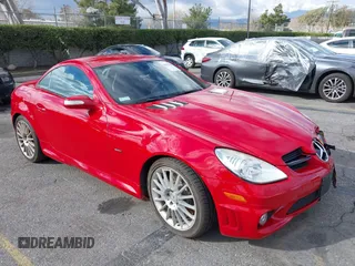 2008 Mercedes-Benz SLK 55 AMG with VIN WDBWK73F08F179225, listed as a IAAI auction lot 41423046 with 104,329 mi miles and . Bid and sale history available at DreamBid. Image 1.