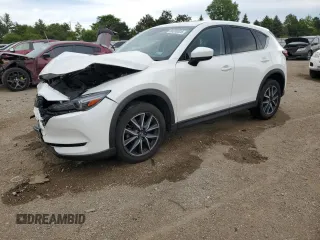 2018 Mazda CX-5 Grand Touring z VIN JM3KFBDM5J0445620, wystawiony jako Copart lot #58205325 z przebiegiem 33 190 mil mil oraz Szkoda całkowita • Salvage title. Historia ofert i sprzedaży dostępna na DreamBid. Obrazek 1.
