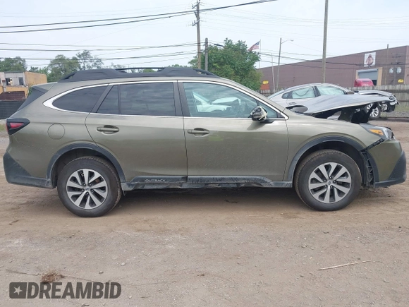 2020 Subaru Outback Premium with VIN 4S4BTACC4L3211244, listed as a IAAI auction lot 42495289 with 48,565 mi miles and . Bid and sale history available at DreamBid. Image 13.