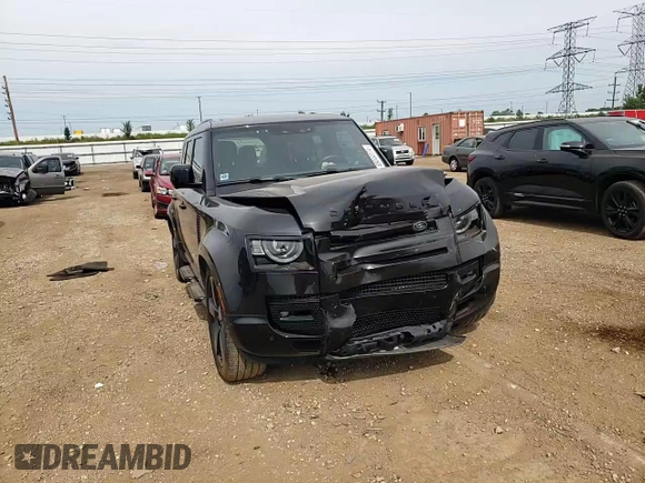 2023 Land Rover Defender X с VIN SALEXEEU8P2165523, выставлен на аукционе Copart как лот 65044174 с пробегом 16 560 миль миль и Списание • Salvage title. История ставок и продаж доступна на DreamBid. Изображение 11.