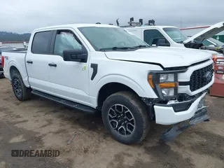 2023 Ford F-150 XL with VIN 1FTEW1EP9PFB37249, listed as a IAAI auction lot 41694887 with 19,562 mi miles. Bid and sale history available at carsss.com. Image 1.