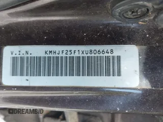1999 Hyundai Elantra z VIN KMHJF25F1XU806648, wystawiony jako IAAI lot #42331073 z przebiegiem 196 577 mil mil oraz . Historia ofert i sprzedaży dostępna na DreamBid. Obrazek 9.