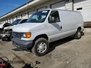 2007 Ford Econoline Cargo Commercial z VIN 1FTNE24W07DA34735, wystawiony jako Copart lot #48188525 z przebiegiem 229 874 mil mil oraz Szkoda całkowita • Salvage title. Historia ofert i sprzedaży dostępna na DreamBid. Obrazek 1.