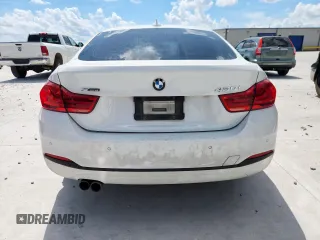 2018 BMW 4 Series 430i xDrive with VIN WBA4J3C57JBG91654, listed as a Copart auction lot 62877135 with 155,583 mi miles and Clean title. Bid and sale history available at DreamBid. Image 6.