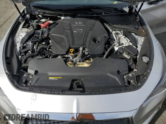2020 Infiniti Q60 Luxe with VIN JN1EV7EK9LM341035, listed as a Copart auction lot 79031184 with 70,291 mi miles and Salvage Title. Bid and sale history available at carsss.com. Image 11.
