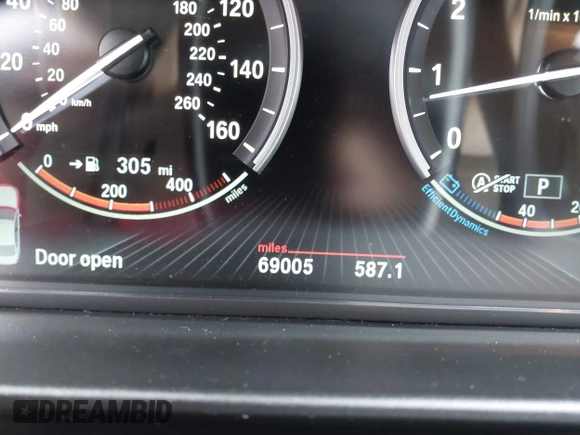 2014 BMW 5 Series 535i xDrive with VIN WBA5B3C57ED537549, listed as a IAAI auction lot 41047583 with 69,005 mi miles and . Bid and sale history available at carsss.com. Image 15.