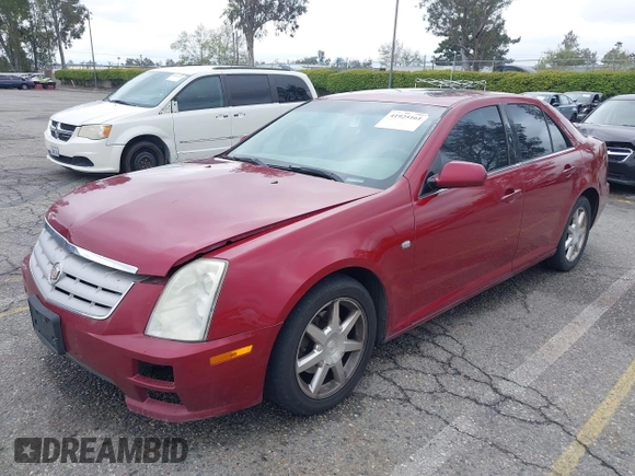 2005 Cadillac STS with VIN 1G6DW677850222432, listed as a IAAI auction lot 41925161 with 228,538 mi miles. Bid and sale history available at carsss.com. Image 2.