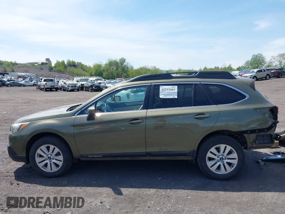 2015 Subaru Outback Premium z VIN 4S4BSACC5F3221045, wystawiony jako IAAI lot #42252002 z przebiegiem 106 873 mil mil oraz . Historia ofert i sprzedaży dostępna na DreamBid. Obrazek 14.