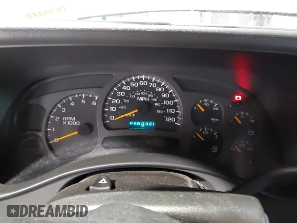 2003 Chevrolet Silverado 1500 with VIN 2GCEK19T731165314, listed as a IAAI auction lot 41605502 with 152,310 mi miles. Bid and sale history available at carsss.com. Image 7.