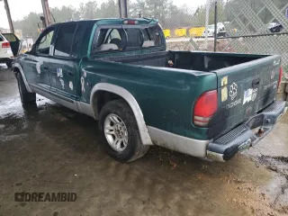 2003 Dodge Dakota SLT with VIN 1D7HL48X03S261436, listed as a Copart auction lot 42317965 with 136,380 mi miles and Salvage Title. Bid and sale history available at carsss.com. Image 2.