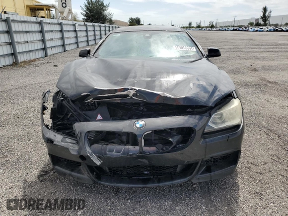 2013 BMW 6 Series 650i with VIN WBA6B2C55DD128558, listed as a Copart auction lot 48715085 with 85,718 mi miles and Clean Title. Bid and sale history available at DreamBid. Image 5.