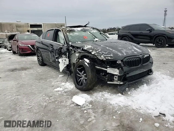 2019 BMW 3 Series 330i xDrive with VIN 3MW5R7J57K8B02478, listed as a Copart auction lot 41579295 with Not Provided miles and Salvage Title. Bid and sale history available at DreamBid. Image 11.