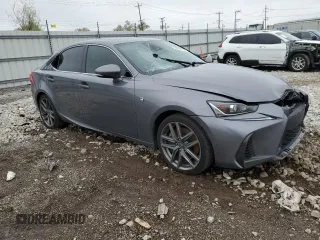 2017 Lexus IS 300 with VIN JTHCM1D23H5022302, listed as a Copart auction lot 55098775 with 75,754 mi miles and Salvage title. Bid and sale history available at DreamBid. Image 4.