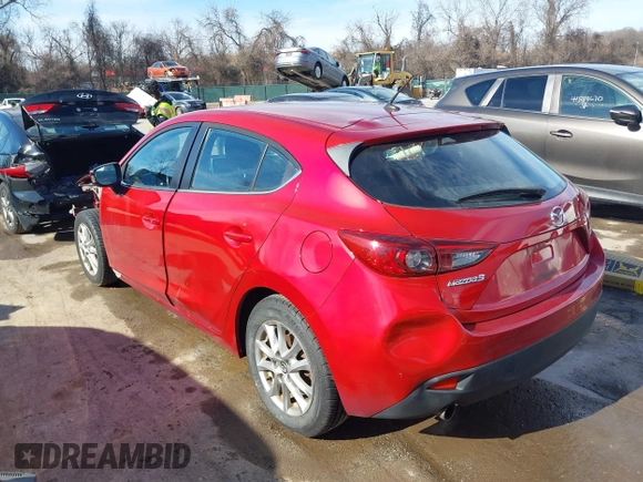 2016 Mazda 3 i Touring with VIN JM1BM1L79G1291789, listed as a IAAI auction lot 41662644 with 102,034 mi miles and . Bid and sale history available at DreamBid. Image 3.