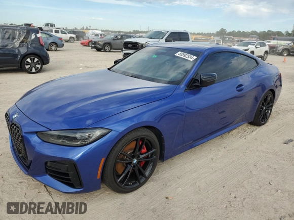 2023 BMW 4 Series M440i xDrive with VIN WBA13AR01PCL45497, listed as a Copart auction lot 82892534 with Not Provided miles and Non Repairable. Bid and sale history available at DreamBid. Image 1.