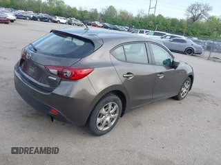 2014 Mazda 3 i Sport with VIN JM1BM1K7XE1213729, listed as a IAAI auction lot 42098411 with 378,589 mi miles. Bid and sale history available at carsss.com. Image 4.
