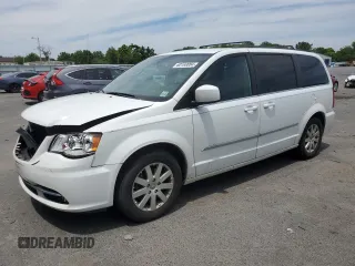 2016 Chrysler Town & Country Touring with VIN 2C4RC1BG8GR260127, listed as a Copart auction lot 60160004 with 211,161 mi miles and Salvage Title. Bid and sale history available at carsss.com. Image 1.