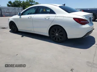 2018 Mercedes-Benz CLA with VIN WDDSJ4EBXJN572890, listed as a Copart auction lot 62683163 with 47,608 mi miles. Bid and sale history available at carsss.com. Image 2.