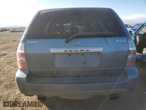 2005 Acura MDX with VIN 2HNYD18255H549936, listed as a Copart auction lot 43896015 with 212,521 mi miles and Salvage Title. Bid and sale history available at carsss.com. Image 6.