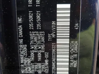 2025 Lexus RX 350 с VIN 2T2BAMCA6SC096321, выставлен на аукционе Copart как лот 58717335 с пробегом 1 086 миль миль и Списание • Salvage title. История ставок и продаж доступна на DreamBid. Изображение 14.
