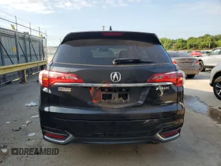 2018 Acura RDX Technology with VIN 5J8TB4H56JL001086, listed as a Copart auction lot 61637524 with 79,515 mi miles and Salvage Title. Bid and sale history available at DreamBid. Image 6.