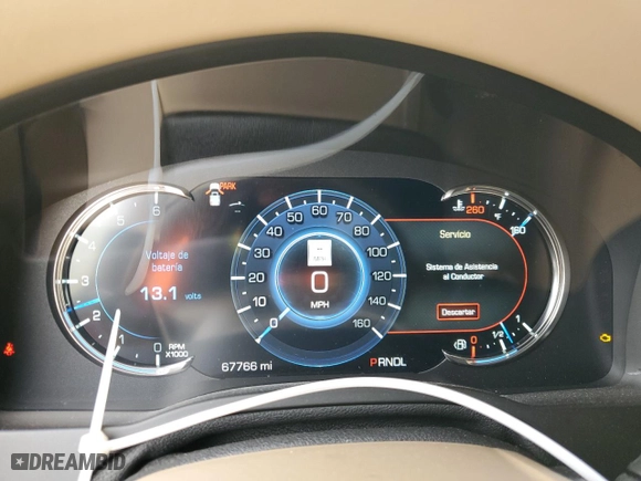 2018 Cadillac Escalade Platinum with VIN 1GYS4DKJ0JR283338, listed as a Copart auction lot 54784774 with 67,766 mi miles and Salvage Title. Bid and sale history available at carsss.com. Image 9.