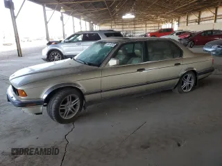 1989 BMW 7 Series with VIN WBAGC4319K3317114, listed as a Copart auction lot 60674535 with Not provided miles and Clean title. Bid and sale history available at DreamBid. Image 1.