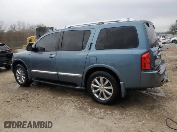 2008 Infiniti QX56 with VIN 5N3AA08C78N901402, listed as a Copart auction lot 81954654 with 280,494 mi miles and Non Repairable. Bid and sale history available at carsss.com. Image 2.