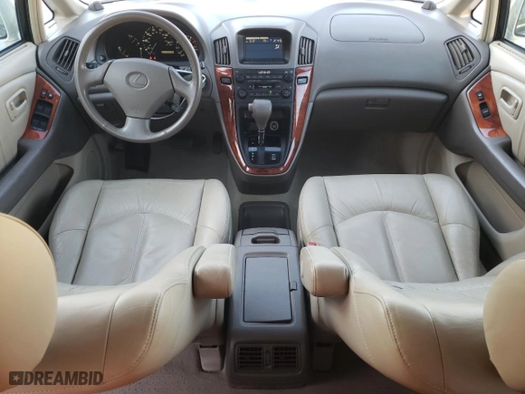 1999 Lexus RX 300 Luxury SUV with VIN JT6GF10U6X0041997, listed as a Copart auction lot 81803414 with 56,144 mi miles and Salvage Title. Bid and sale history available at carsss.com. Image 8.