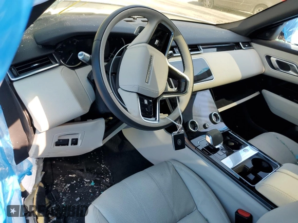 2022 Land Rover Range Rover Velar R-Dynamic S with VIN SALYT2EX2NA342703, listed as a Copart auction lot 54263095 with Not provided miles and Salvage title. Bid and sale history available at DreamBid. Image 8.