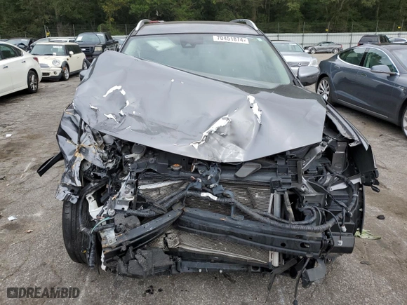 2019 Nissan Rogue SV with VIN KNMAT2MT0KP552619, listed as a Copart auction lot 70451874 with 45,554 mi miles and Salvage Title. Bid and sale history available at carsss.com. Image 5.