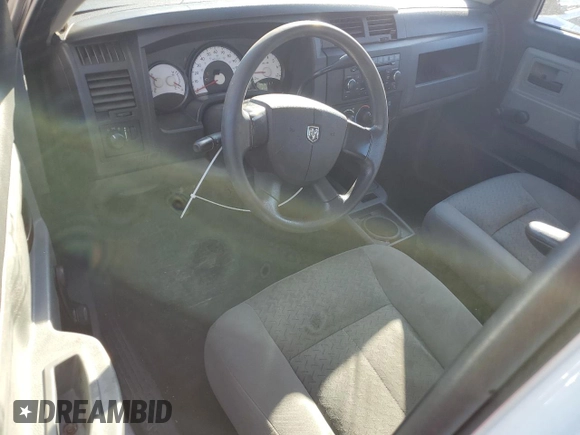 2008 Dodge Dakota ST with VIN 1D7HE22K58S526127, listed as a Copart auction lot 87046504 with 129,293 mi miles and Salvage Title. Bid and sale history available at carsss.com. Image 8.