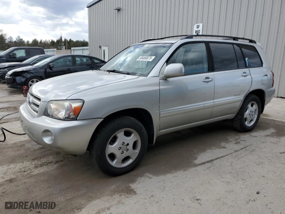 2007 Toyota Highlander w/3rd Row with VIN JTEEP21A770220035, listed as a Copart auction lot 50469875 with 205,306 mi miles and Clean Title. Bid and sale history available at carsss.com. Image 1.