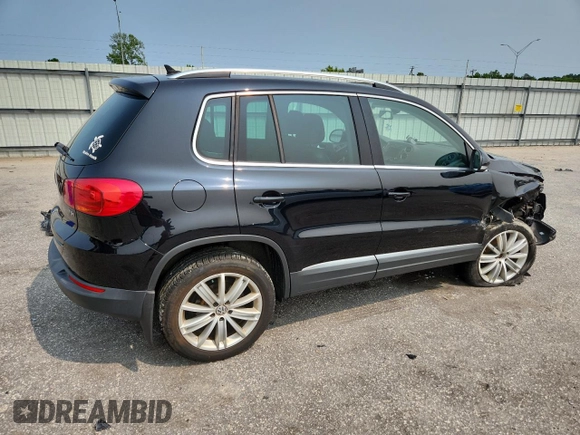 2016 Volkswagen Tiguan S z VIN WVGAV7AX8GW561222, wystawiony jako Copart lot #59292375 z przebiegiem 112 174 mil mil oraz Szkoda całkowita • Salvage title. Historia ofert i sprzedaży dostępna na DreamBid. Obrazek 3.